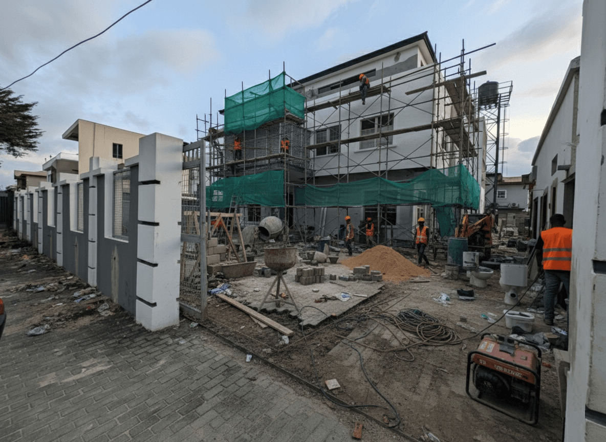 Construction services by X35 Projects in Lagos, Nigeria