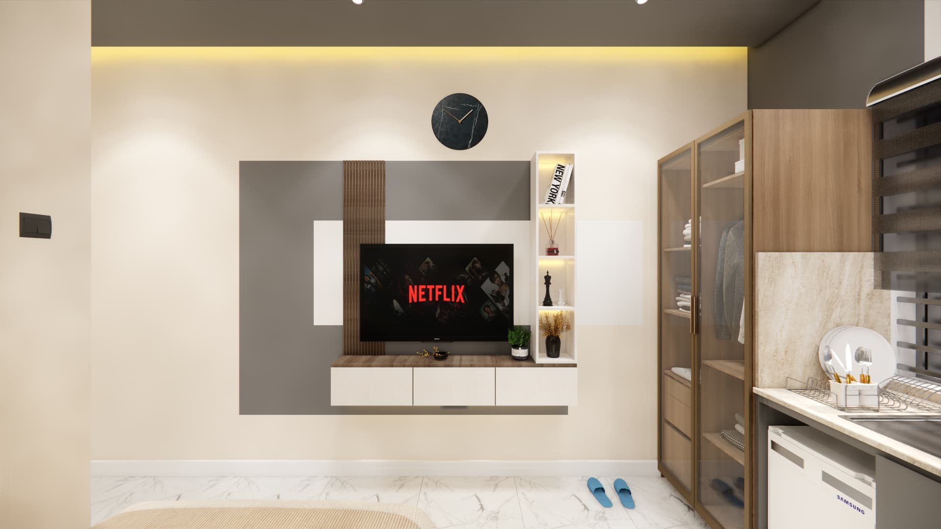 Sun Planet Co residential apartment — modern living space interior Nigeria